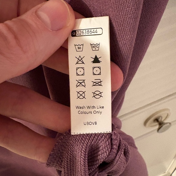 Purple Hooded Midi Dress - Halara TikTok Brand Pre-Owned Like New - Picture 9 of 12